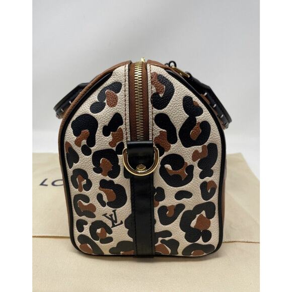 LOUIS VUITTON SPEEDY 25 WILD AT HEART Caramel Bag 🦄 Limited Edition - Picture 8 of 14